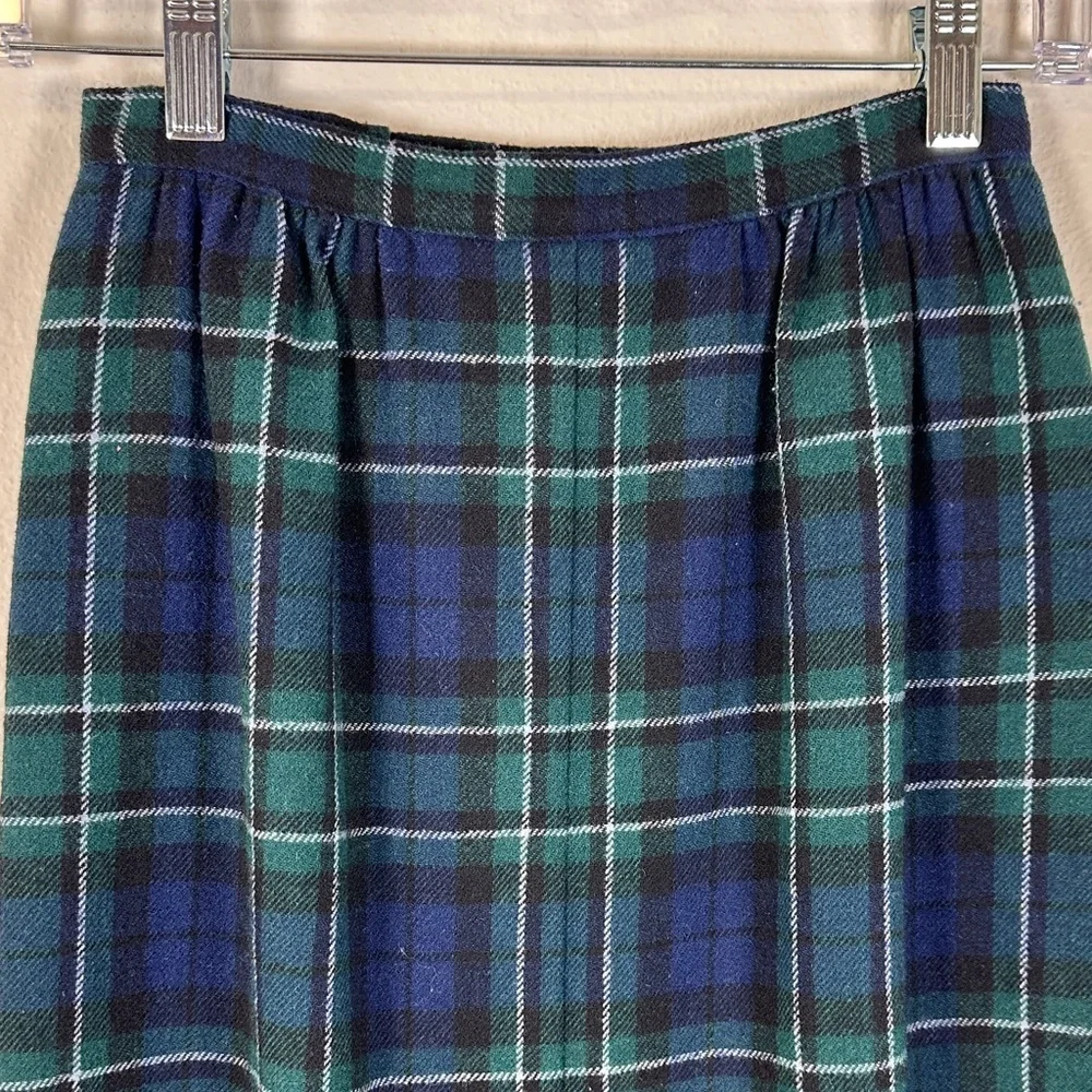 Vintage Pendleton Virgin Wool MacCallum Tartan Plaid Skirt Size 4P